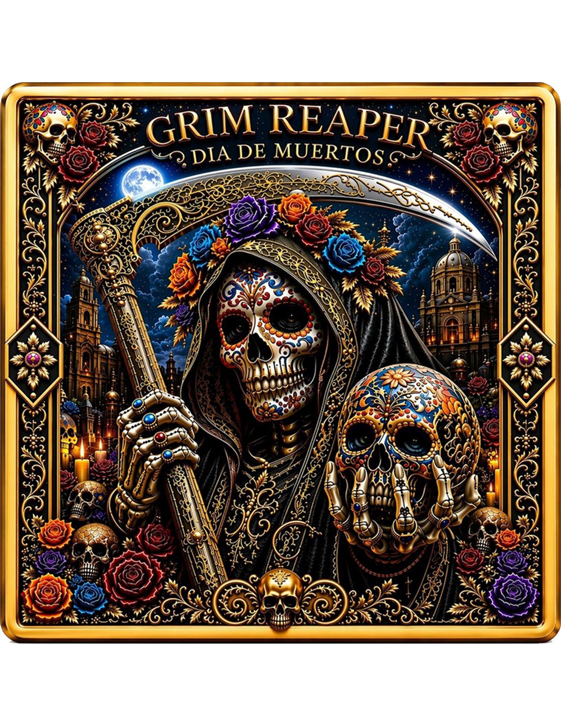 1kg Kupfer - Grim Reaper Día de Muertos  2026