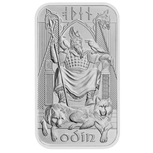 Großbritannien - Gott Odin 1oz Barren 2024