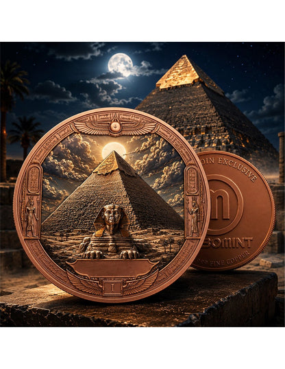 1kg Kupfer Italien - Pyramide von Gizeh 2026