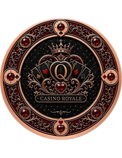 1oz Kupfer - HERZKÖNIGIN Casino Royale 2026