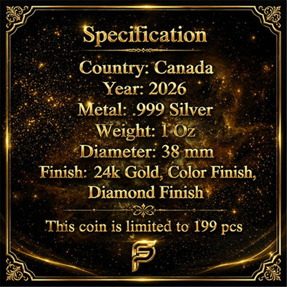 Kanada - Maple Leaf Himmlischer Golddrache 2026