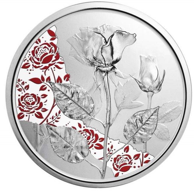 Österreich 10€ PP - Rose 2021