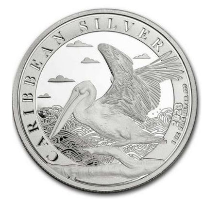 Barbados - Karibischer Pelikan 2023 - Edelmetalle Koitz GnbR