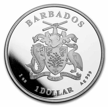 Barbados - Seepferdchen 2023 - Edelmetalle Koitz GnbR