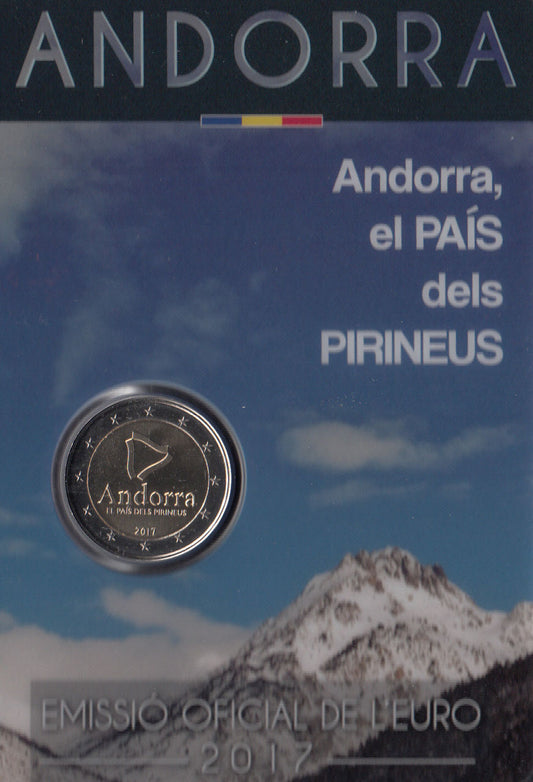 Andorra 2€ 2017 - Land in den Pyrenäen