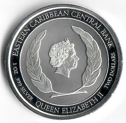 Antigua und Barbuda - Wappen 2022 - Edelmetalle Koitz GnbR