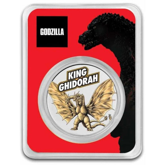 Niue - Godzilla Monsters King Ghidorah color