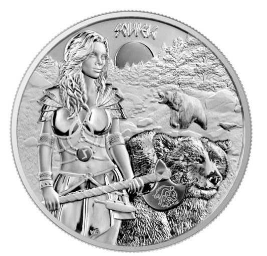 Germania - Walküren Solveig 2024 ohne Zertifikat - Edelmetalle Koitz GnbR