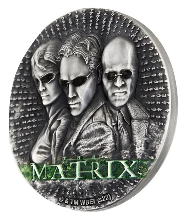 Niue - 2oz Matrix 2022 antik high relief