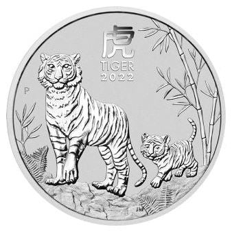 Australien - 5oz Lunar III Tiger 2022