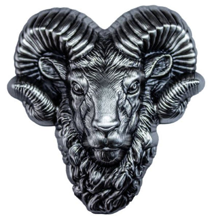 Südkorea - 2oz Bighorn RAM 2024 - Edelmetalle Koitz GnbR