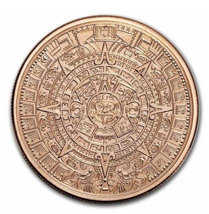 1oz Kupfer USA Azteken Kalender - Edelmetalle Koitz GnbR