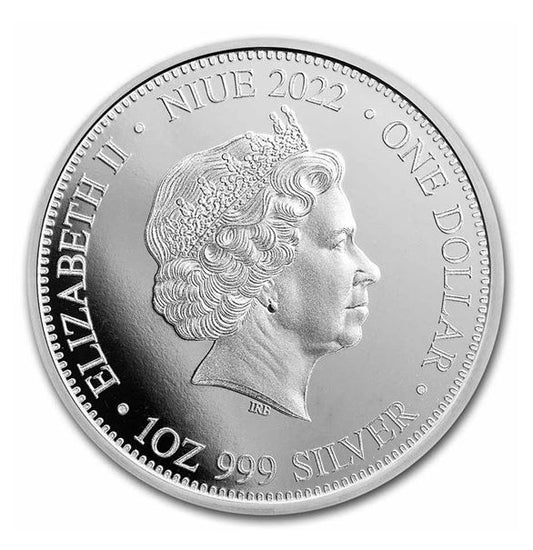 Niue - Löwe versus Hyänen 2022 - Edelmetalle Koitz GnbR