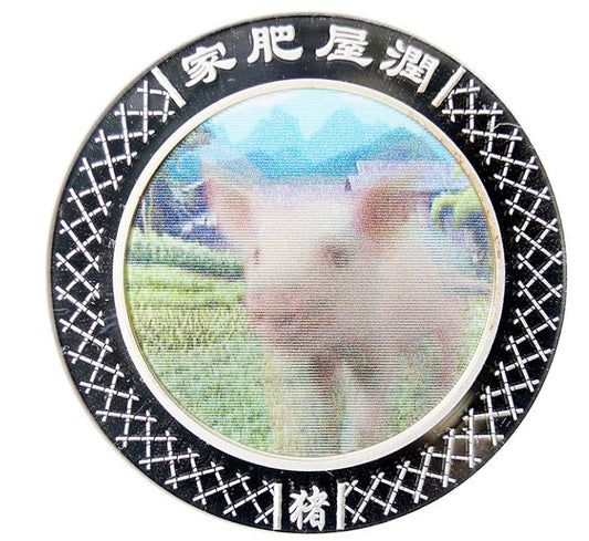 Lunar I Schwein Hologramm 2007