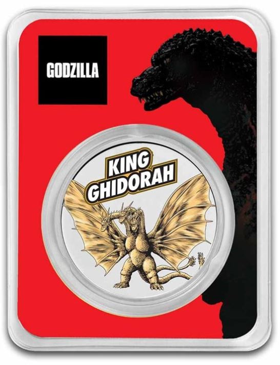 Niue - Godzilla Monsters King Ghidorah color - Edelmetalle Koitz GnbR