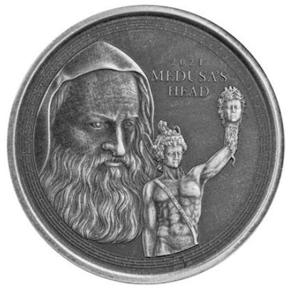 Gibraltar - Perseus Medusa 2021 antik finish - Edelmetalle Koitz GnbR