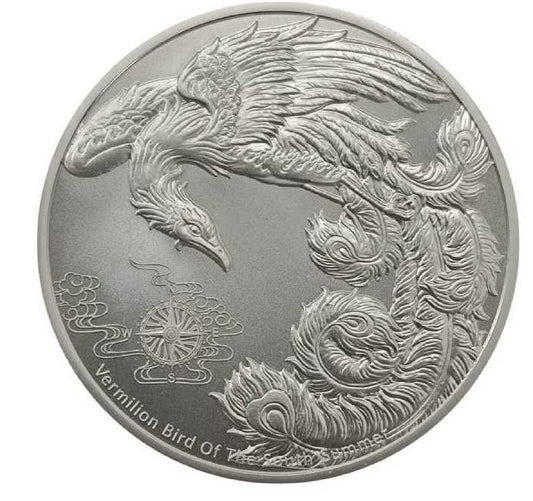 Samoa - Four Guardians Vermilion Bird 2023 - Edelmetalle Koitz GnbR