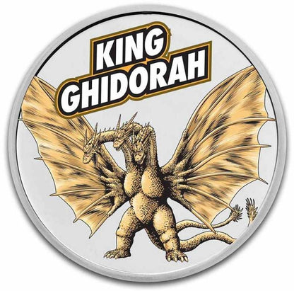 Niue - Godzilla Monsters King Ghidorah color - Edelmetalle Koitz GnbR