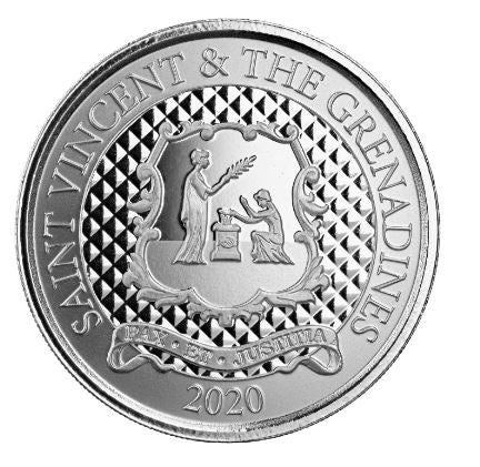 St. Vincent & The Grenadines - Justitia 2020 - Edelmetalle Koitz GnbR