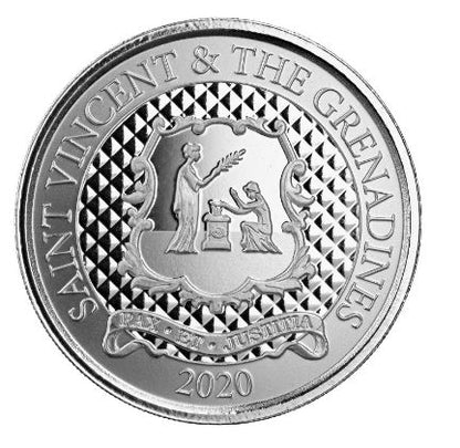 St. Vincent & The Grenadines - Justitia 2020 - Edelmetalle Koitz GnbR