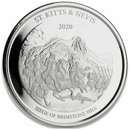Saint Kitts & Nevis - Siege Brimstone Hill 2020 - Edelmetalle Koitz GnbR