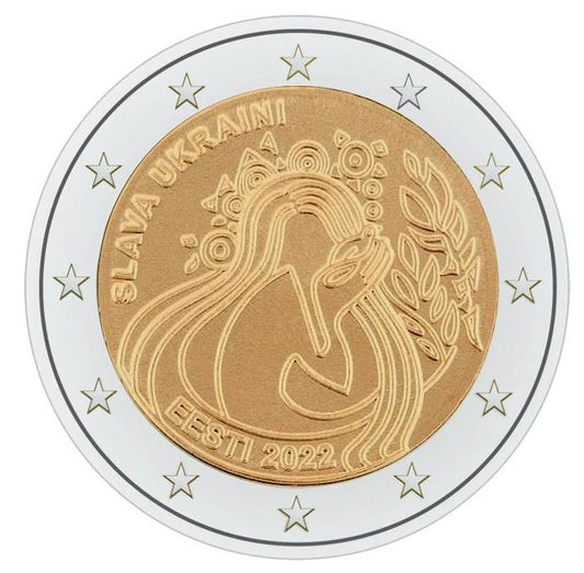 Estland 2€ 2022 - Slava Ukraini