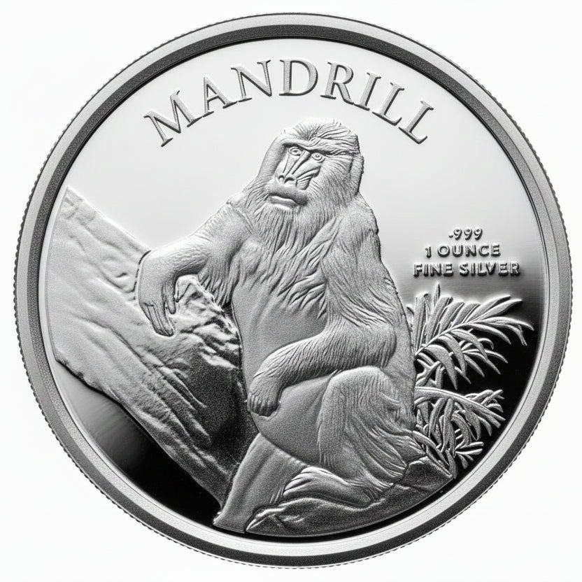 Kamerun - Mandrill 2021 - Edelmetalle Koitz GnbR