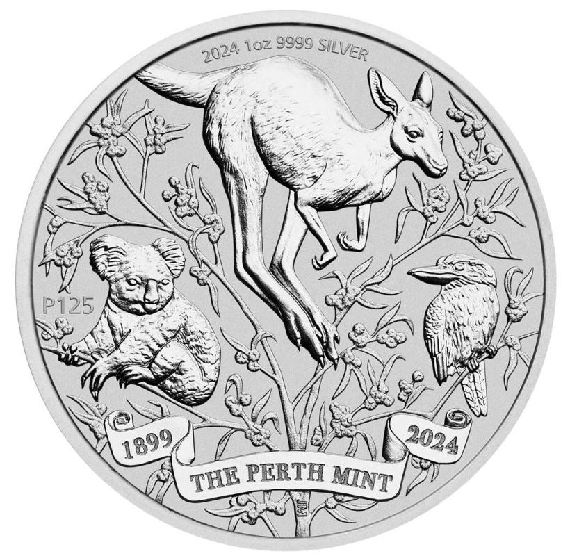 Australien - 125 Jahre Perth Mint 2024 - Edelmetalle Koitz GnbR