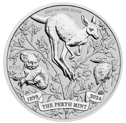 Australien - 125 Jahre Perth Mint 2024 - Edelmetalle Koitz GnbR