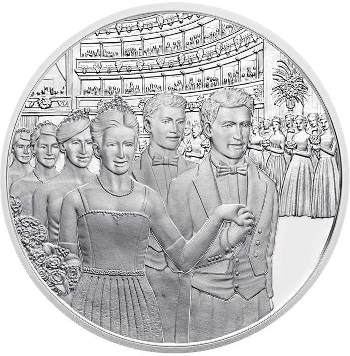 Österreich 20€ PP - Wiener Opernball 2016 - Edelmetalle Koitz GnbR