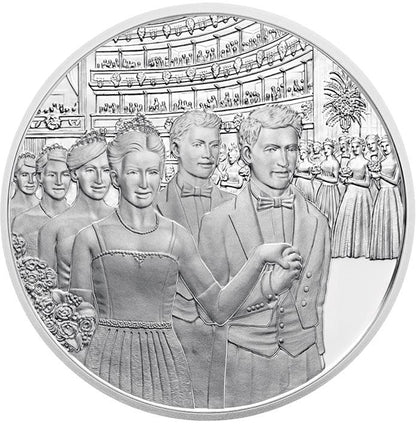 Österreich 20€ PP - Wiener Opernball 2016 - Edelmetalle Koitz GnbR