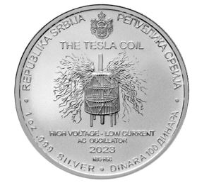 Serbien - Nikola Tesla Spule 2023