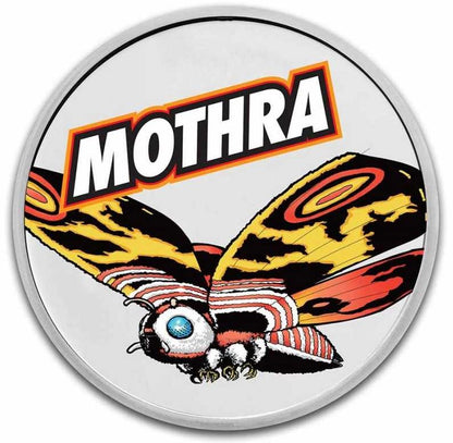 Niue - Godzilla Monsters Mothra 2023 coloriert - Edelmetalle Koitz GnbR