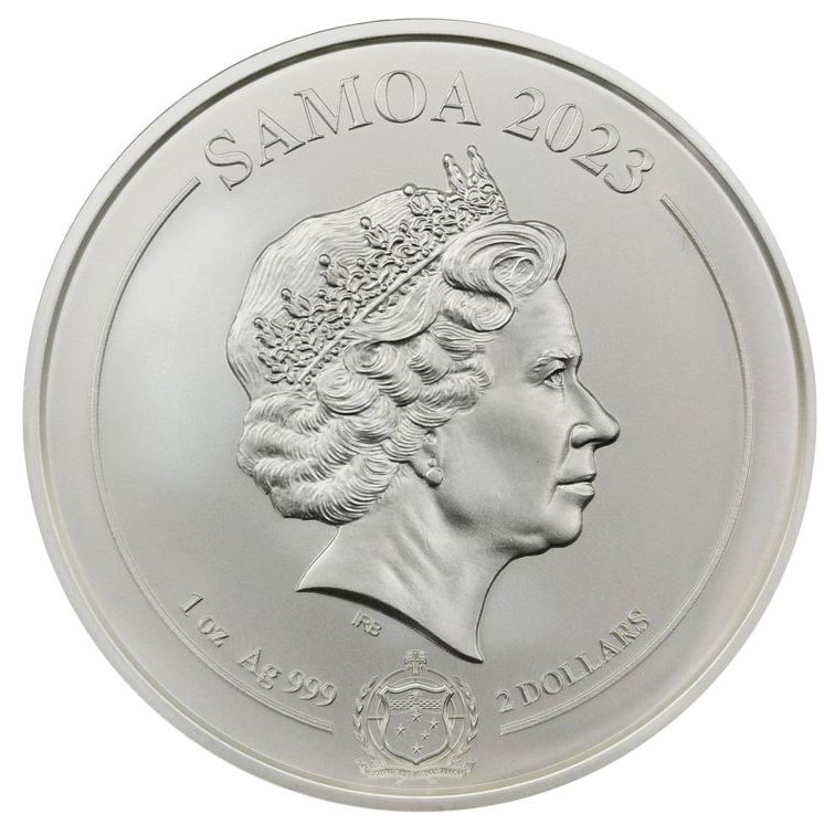 Samoa - Guardians Weißer Tiger 2023 - Edelmetalle Koitz GnbR