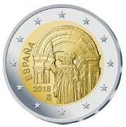 Spanien 2€ 2018 - Santiago de Compostela