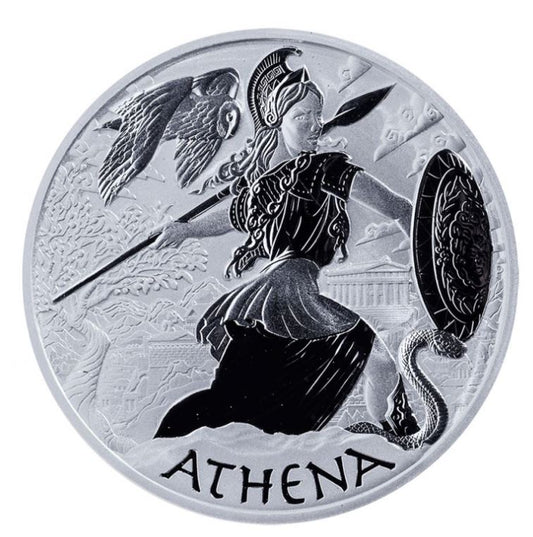 Tuvalu - Göttin Athena 2022 - Edelmetalle Koitz GnbR