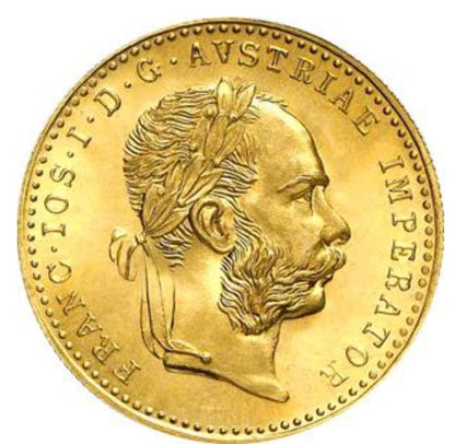 1 Gold Dukat Österreich 1915 NP