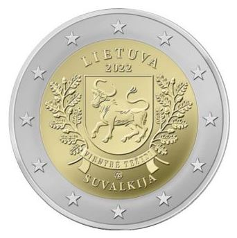 Litauen 2€ 2022 - Region Sulvakija