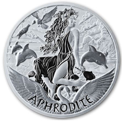 Tuvalu - Göttin Aphrodite 2022 - Edelmetalle Koitz GnbR