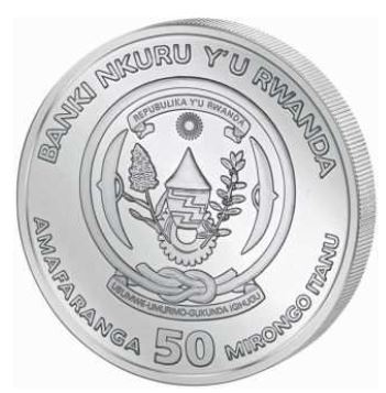 Ruanda - Wildtiere 2023 15 Jahre Berggorilla - Edelmetalle Koitz GnbR