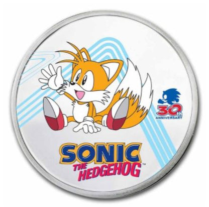 Niue - Sonic / Miles Tails 2021 coloriert