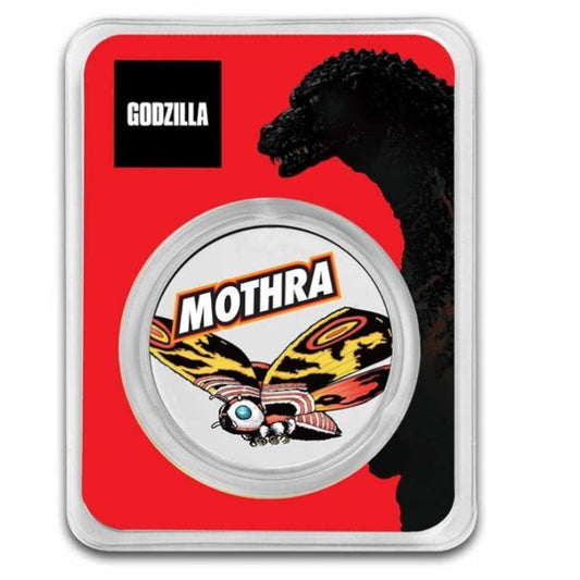 Niue - Godzilla Monsters Mothra 2023 coloriert
