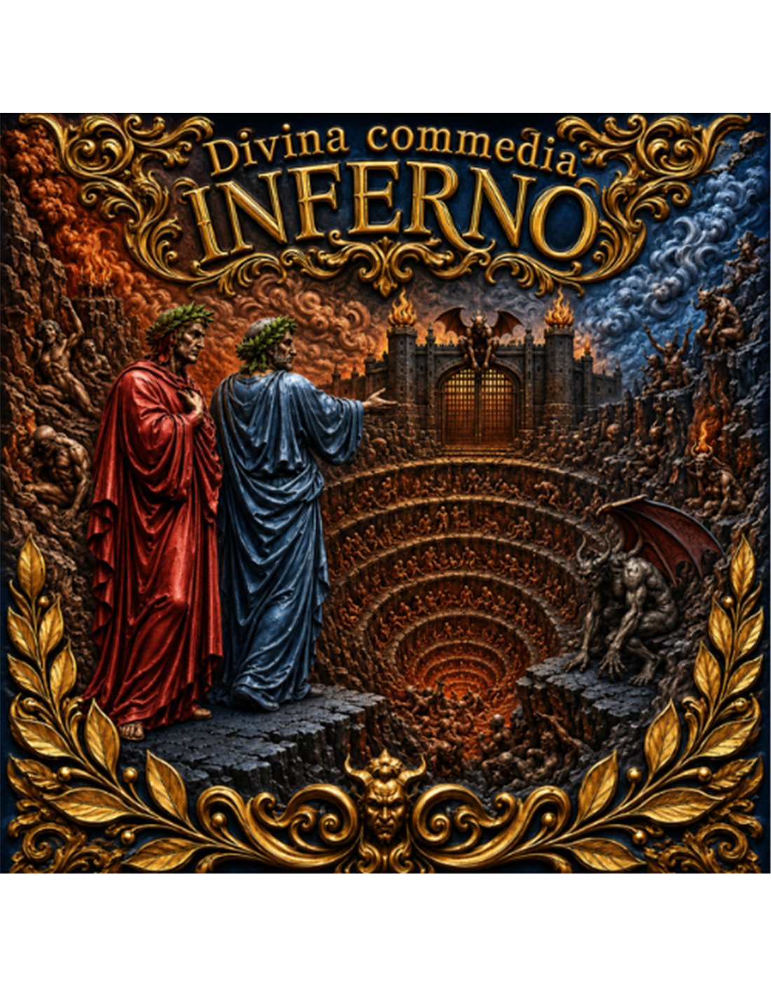 Round - 0,25oz Die La Divina Commedia – Inferno 2026