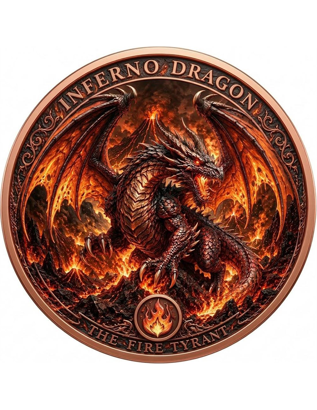 1kg Kupfer - Inferno Dragon The Fire Tyrant 2026