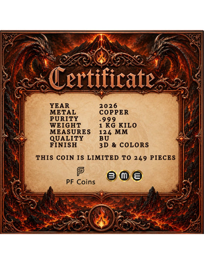 1kg Kupfer - Inferno Dragon The Fire Tyrant 2026