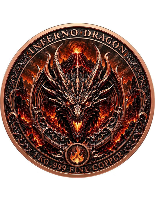 1kg Kupfer - Inferno Dragon The Fire Tyrant 2026