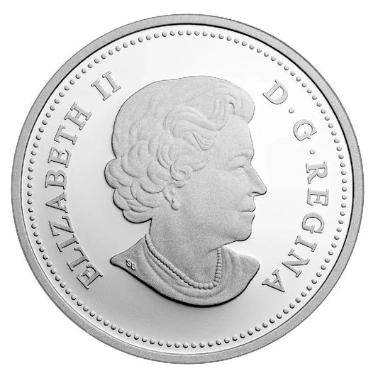 Silbermünze 20 Dollar 2015 – Kanada Largemouth Bass, 1 oz, Proof, in Etui mit Zertifikat

