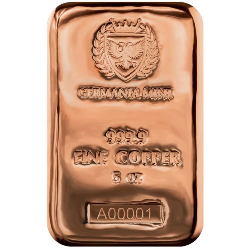 Germania Mint - 5 oz Kupferbarren