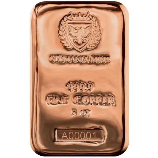 Germania Mint - 5 oz Kupferbarren