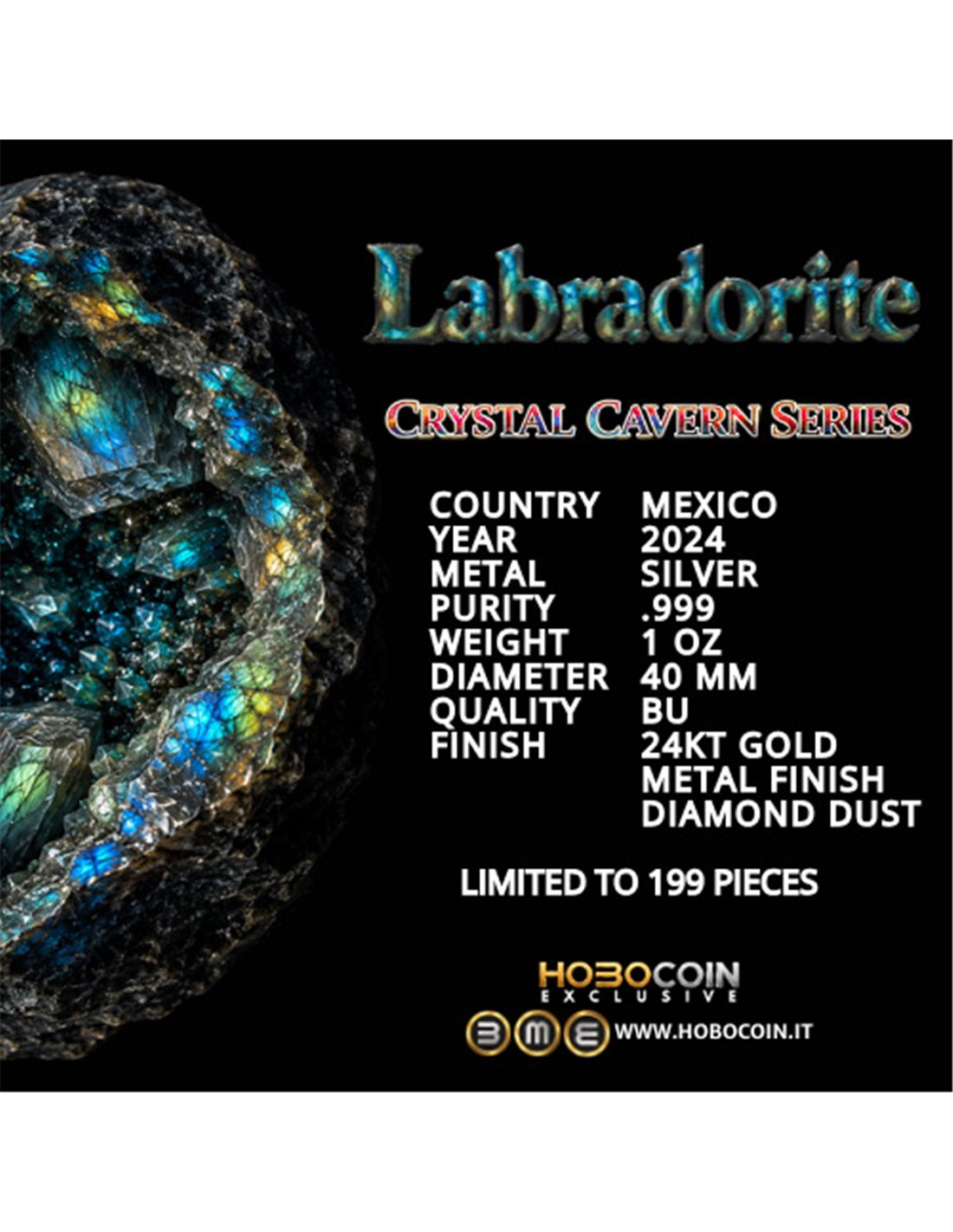 Mexiko - LABRADORITE CRYSTAL CAVERN Libertad 2024